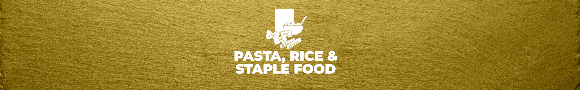 Pasta, Rice & Staple Food